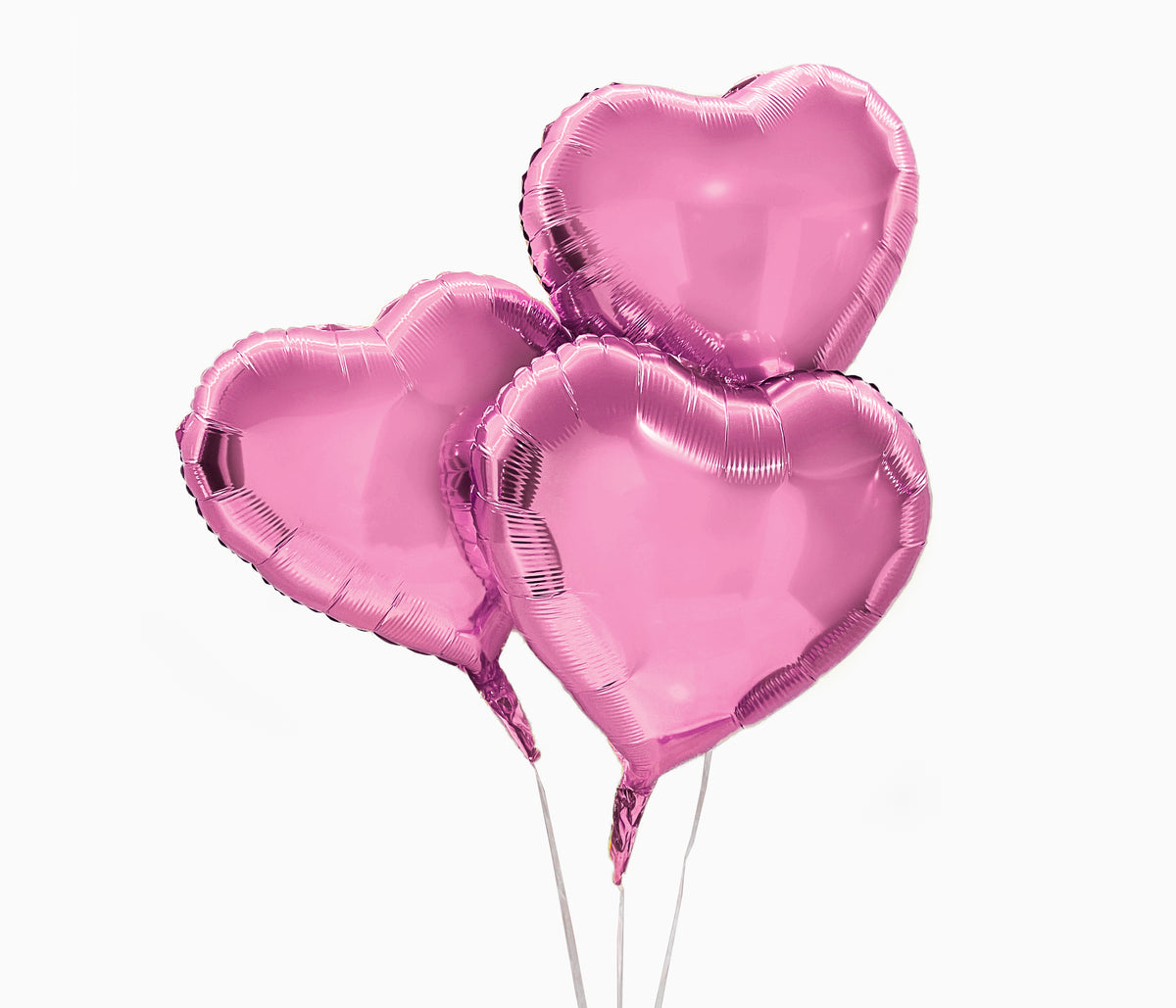 Bulk Pink Heart-Shaped Foil Balloons at DollarTree.com